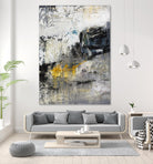 The Hike by Daleno Art on GIANT ART - blue abstract abstrait 