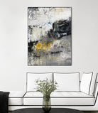 The Hike by Daleno Art on GIANT ART - blue abstract abstrait 