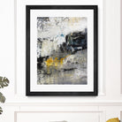 The Hike by Daleno Art on GIANT ART - blue abstract abstrait 
