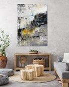 The Hike by Daleno Art on GIANT ART - blue abstract abstrait 