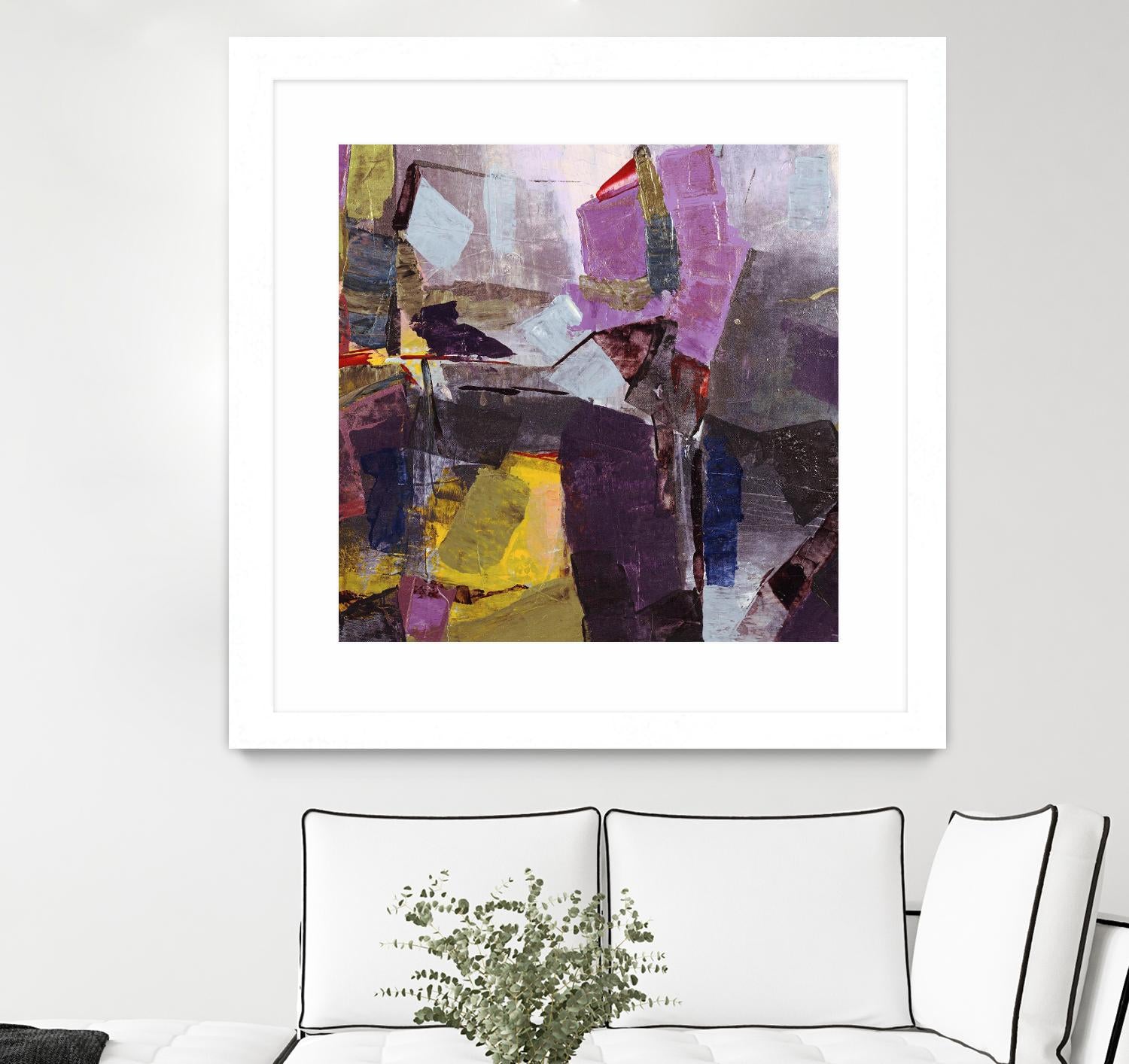 Broadway Nights by Daleno Art on GIANT ART - gold abstract abstrait 