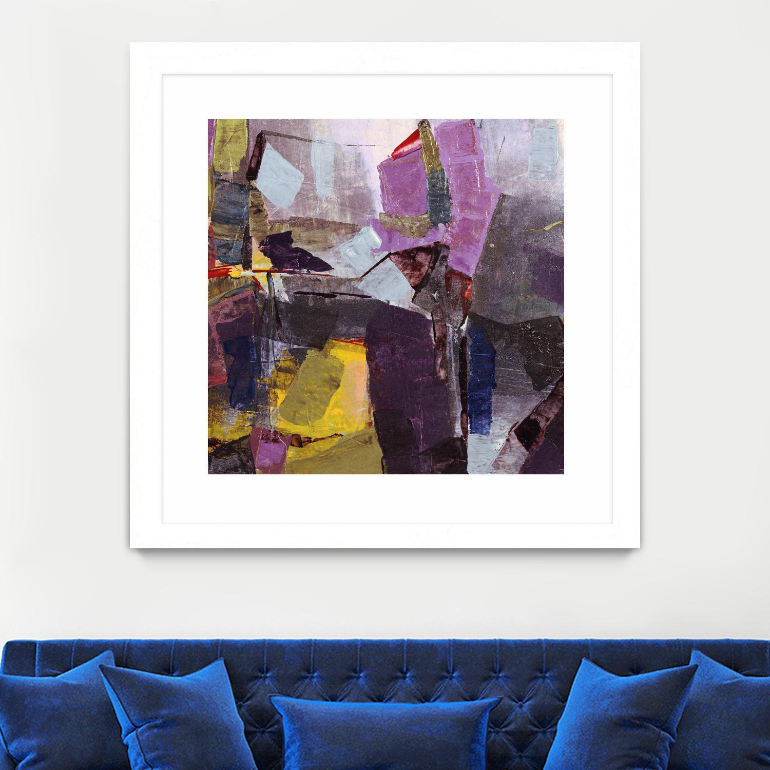 Broadway Nights by Daleno Art on GIANT ART - gold abstract abstrait 