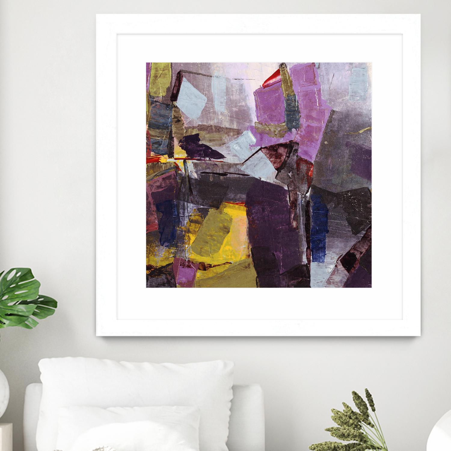 Broadway Nights by Daleno Art on GIANT ART - gold abstract abstrait 