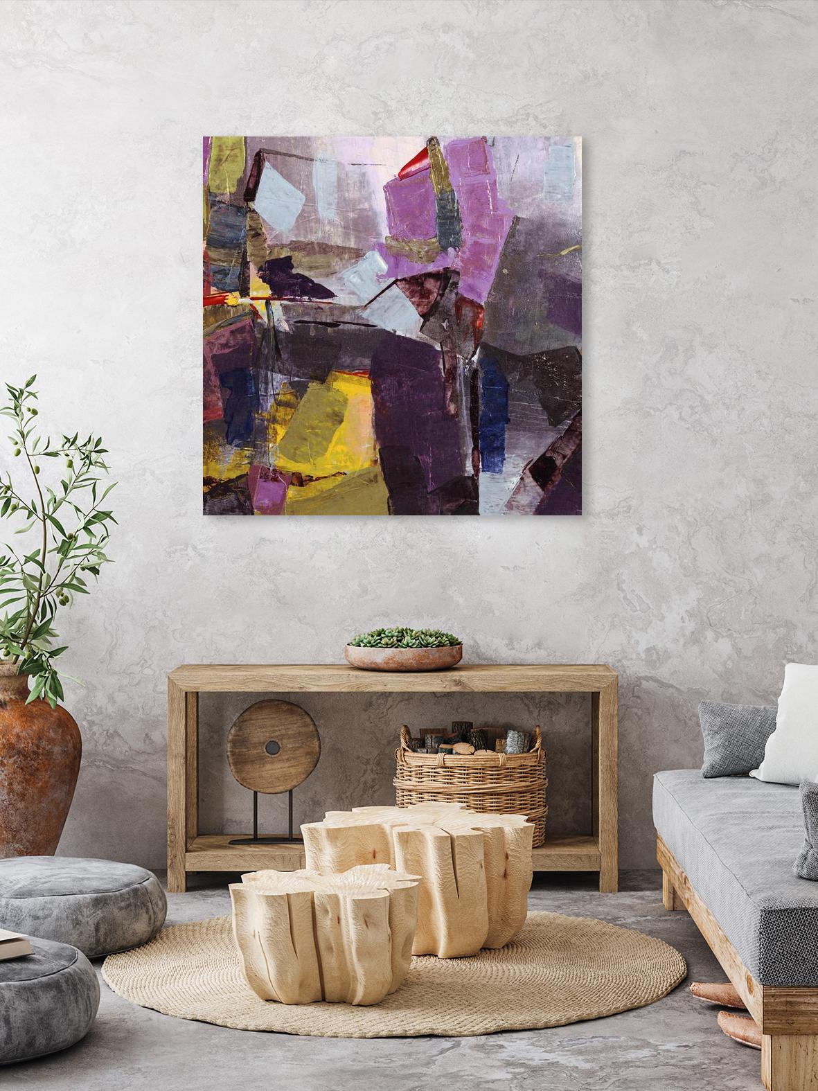 Broadway Nights by Daleno Art on GIANT ART - gold abstract abstrait 