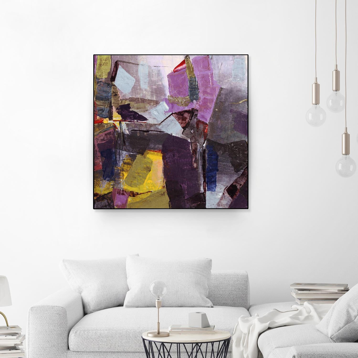 Broadway Nights by Daleno Art on GIANT ART - gold abstract abstrait 