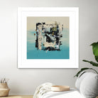 Get On The Floor by Daleno Art on GIANT ART - green abstract khaki