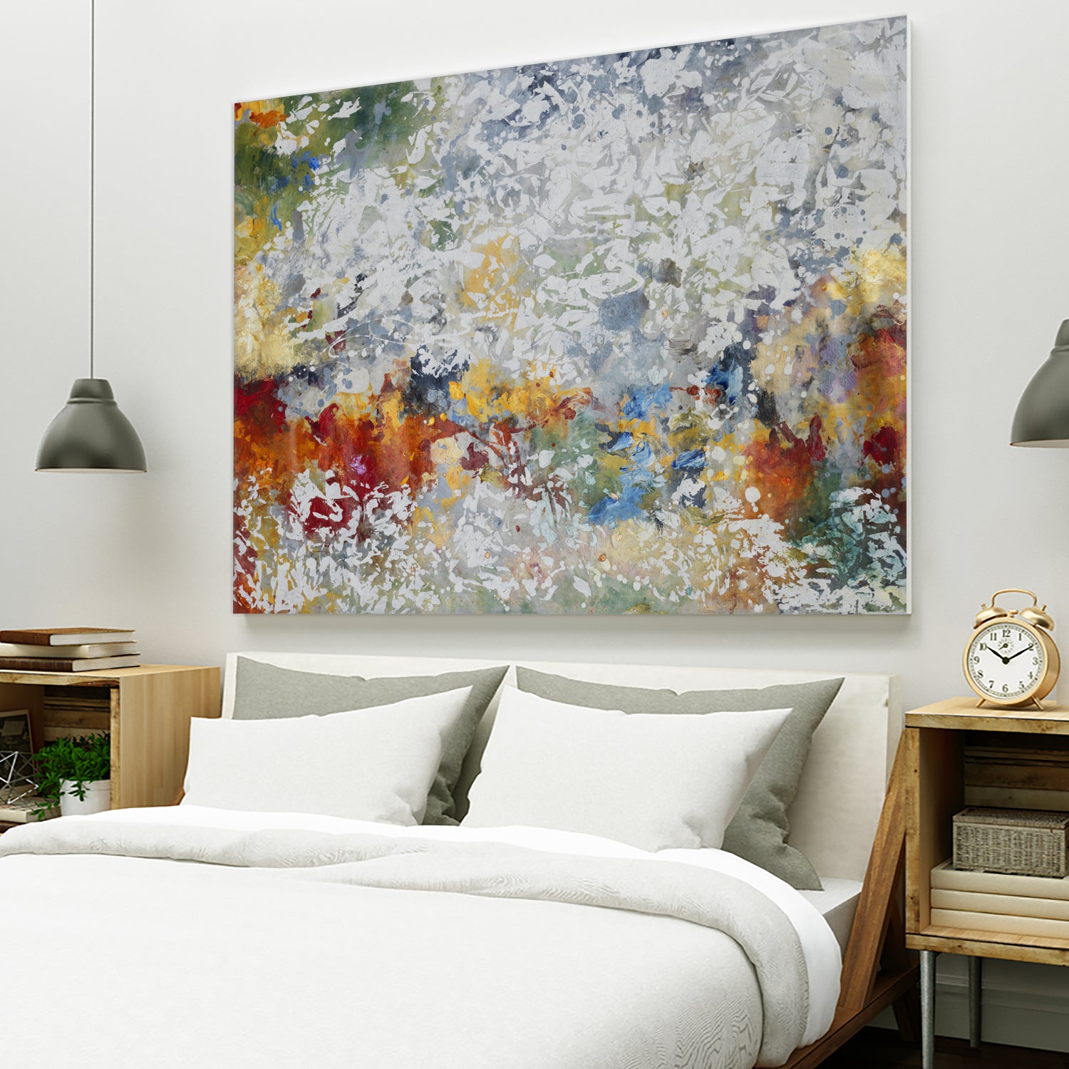 Cayenne by Daleno Art on GIANT ART - red abstract