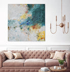 Basker by Daleno Art on GIANT ART - orange abstract