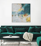 Basker by Daleno Art on GIANT ART - orange abstract