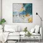 Basker by Daleno Art on GIANT ART - orange abstract