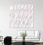 Hula I by Daleno Art on GIANT ART - red abstract abstrait 