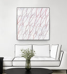Hula I by Daleno Art on GIANT ART - red abstract abstrait 