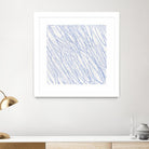 Hula II by Daleno Art on GIANT ART - blue abstract abstrait