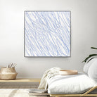 Hula II by Daleno Art on GIANT ART - blue abstract abstrait