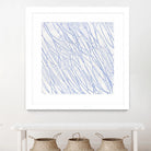 Hula II by Daleno Art on GIANT ART - blue abstract abstrait