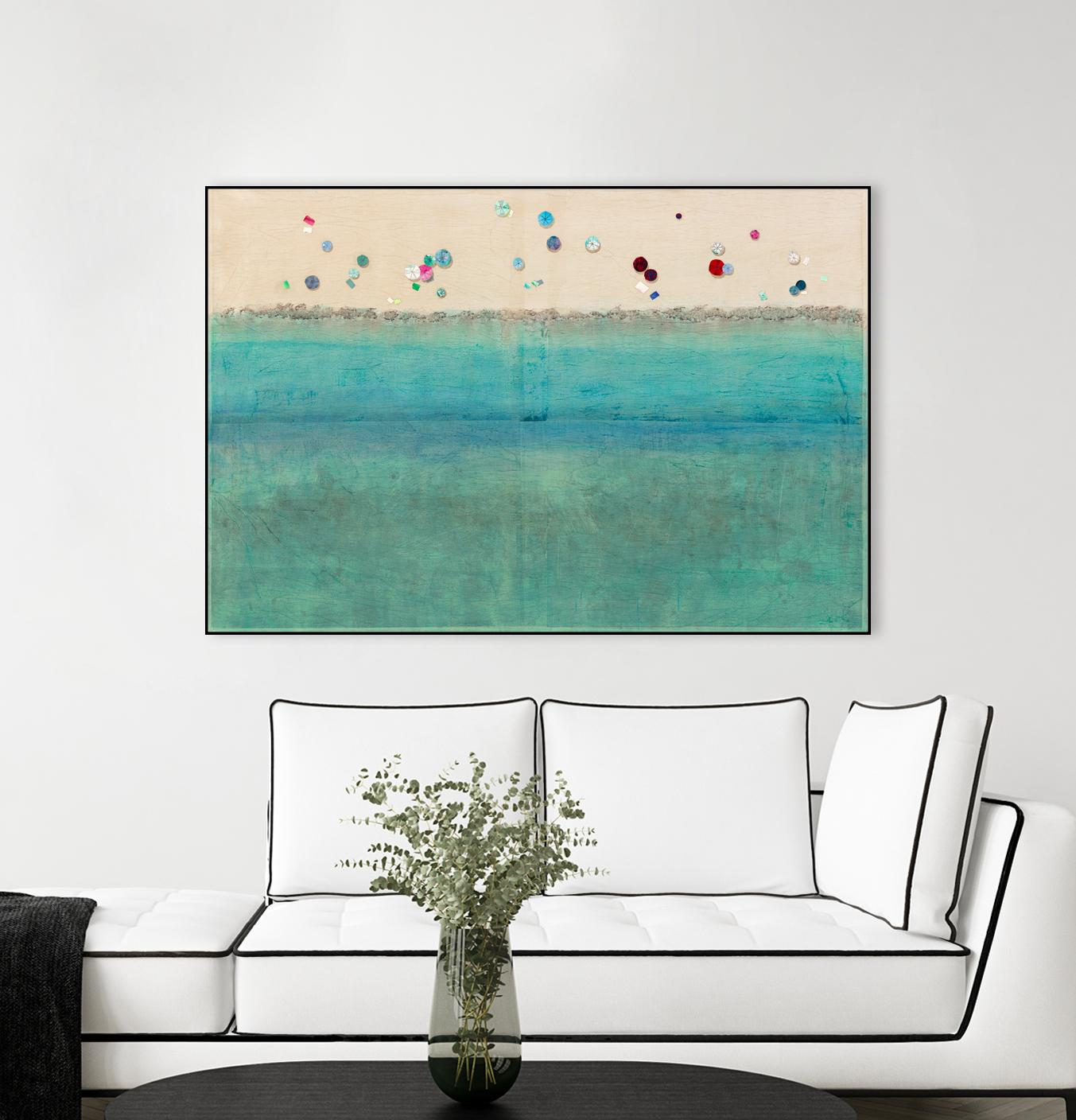 Leisure Life by Daleno Art on GIANT ART - red coastal sand