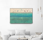 Leisure Life by Daleno Art on GIANT ART - red coastal sand