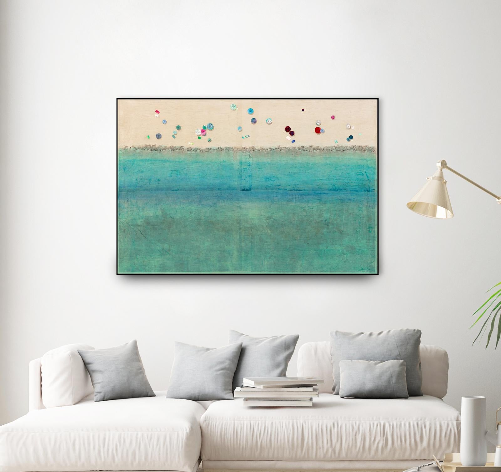 Leisure Life by Daleno Art on GIANT ART - red coastal sand