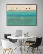 Leisure Life by Daleno Art on GIANT ART - red coastal sand