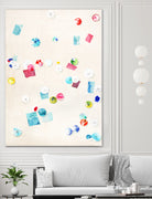 Fun Day Sunday by Daleno Art on GIANT ART - pink abstract