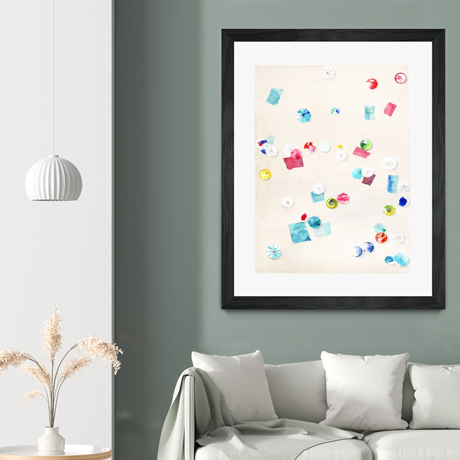 Fun Day Sunday by Daleno Art on GIANT ART - pink abstract