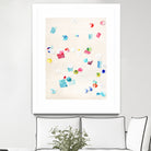 Fun Day Sunday by Daleno Art on GIANT ART - pink abstract