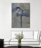 Survivor Puzzle by Daleno Art on GIANT ART - blue abstract abstrait 