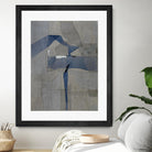 Survivor Puzzle by Daleno Art on GIANT ART - blue abstract abstrait 