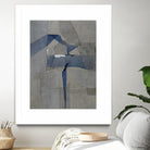 Survivor Puzzle by Daleno Art on GIANT ART - blue abstract abstrait 