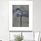 Survivor Puzzle by Daleno Art on GIANT ART - blue abstract abstrait 