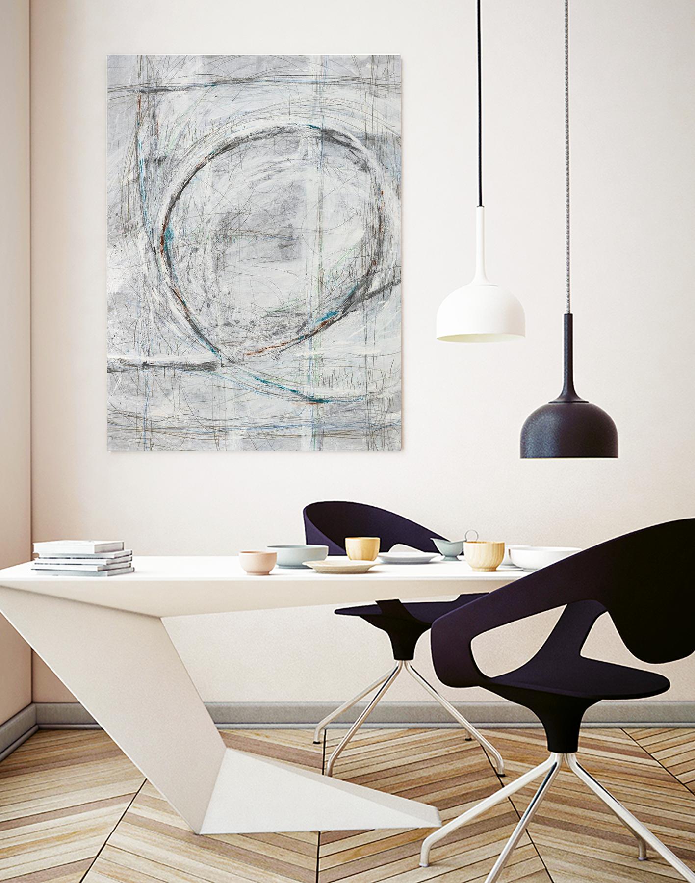 Mind Sketches by Daleno Art on GIANT ART - white abstract
