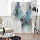 Comfy Nest II by Daleno Art on GIANT ART - blue abstract abstrait 
