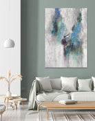 Comfy Nest II by Daleno Art on GIANT ART - blue abstract abstrait 