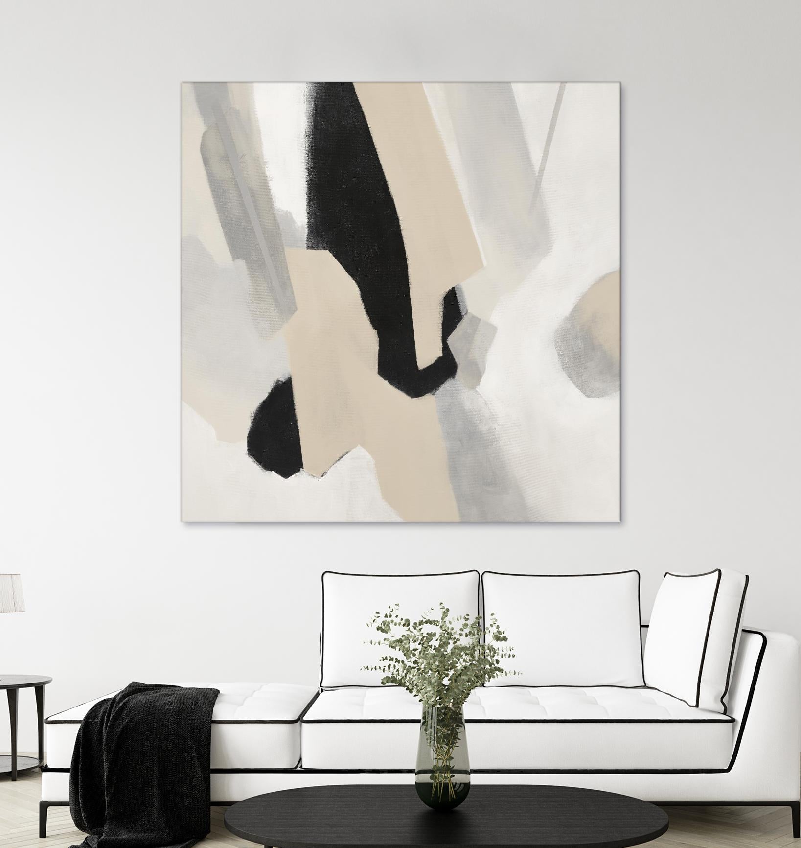 Dynamic Concourse II by Daleno Art on GIANT ART - beige abstract abstrait 