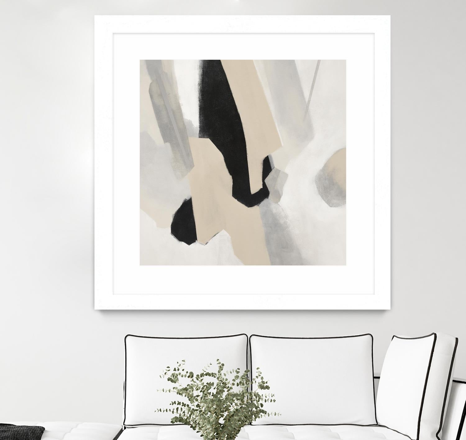 Dynamic Concourse II by Daleno Art on GIANT ART - beige abstract abstrait 