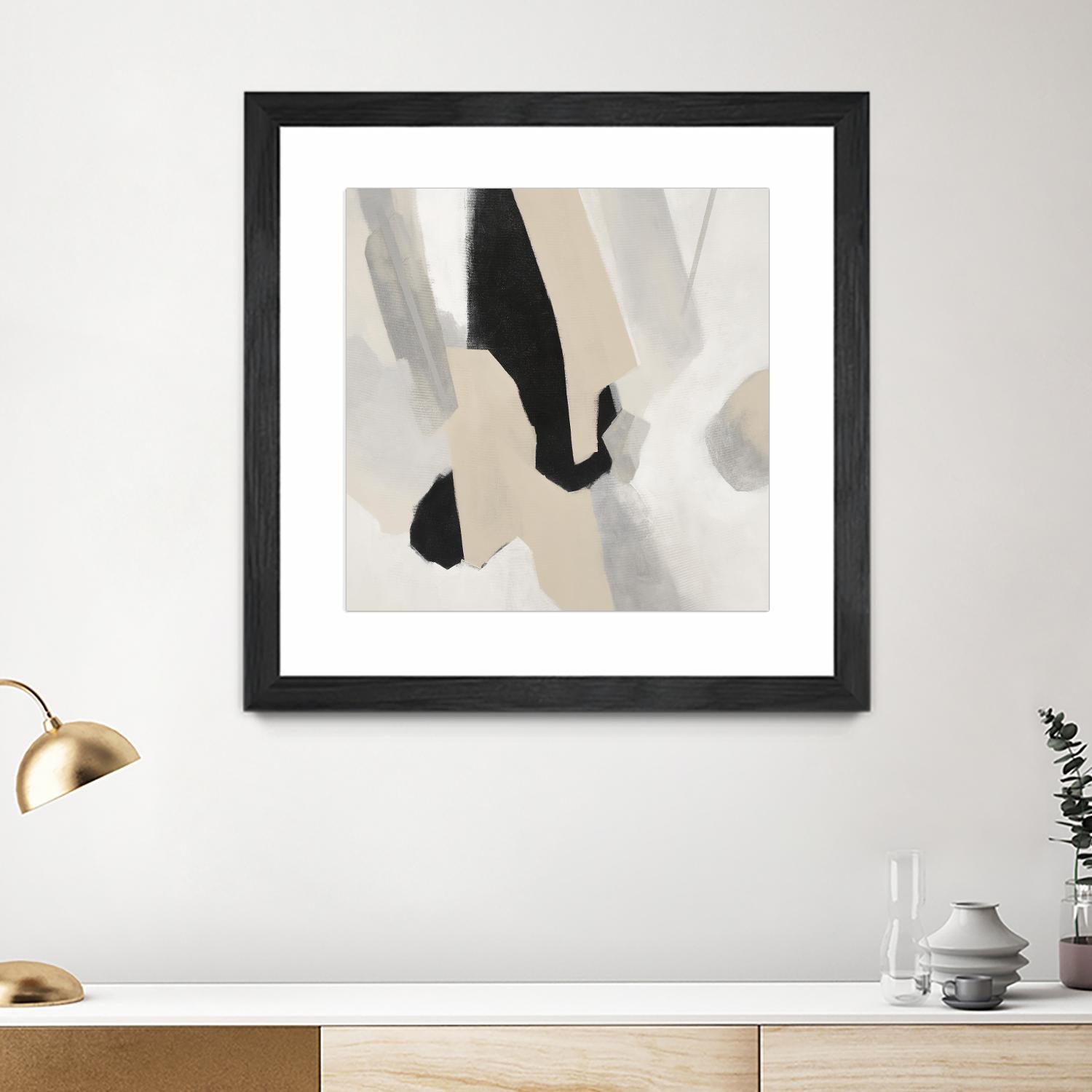 Dynamic Concourse II by Daleno Art on GIANT ART - beige abstract abstrait 