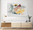 Blue Rope by Daleno Art on GIANT ART - green abstract