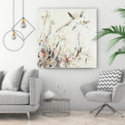 Outside the Polo Lounge II by Daleno Art on GIANT ART - pink abstract