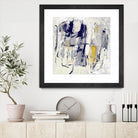 Dream Wrestling by Daleno Art on GIANT ART - blue abstract abstrait