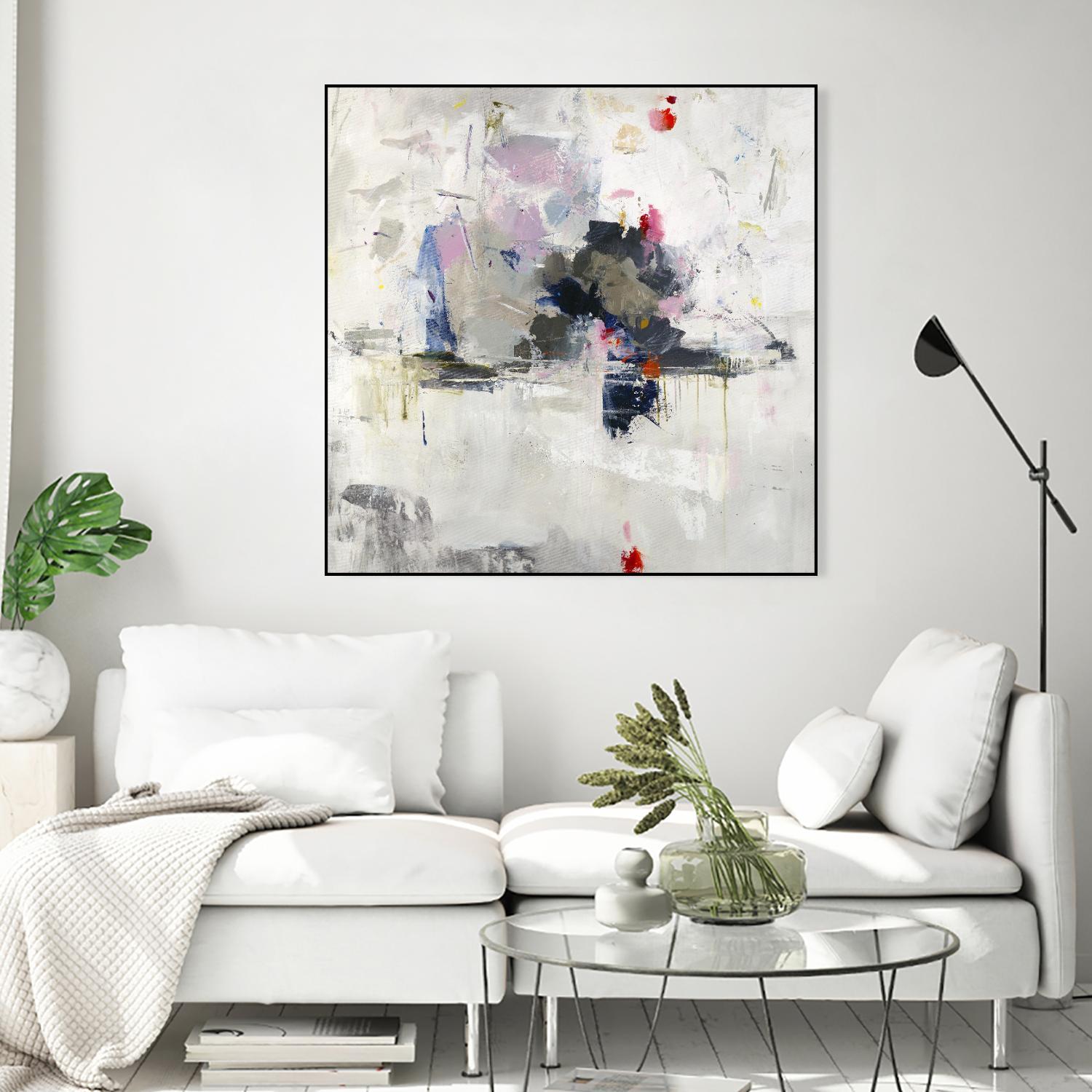 Glacial Mass by Daleno Art on GIANT ART - red abstract abstrait 