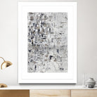 Scattered and Shattered.tif by Daleno Art on GIANT ART - black abstract abstrait 