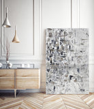 Scattered and Shattered.tif by Daleno Art on GIANT ART - black abstract abstrait 