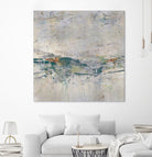 Broken Road III by Daleno Art on GIANT ART - green abstract