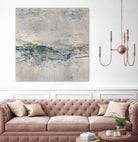 Broken Road III by Daleno Art on GIANT ART - green abstract