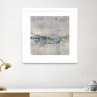 Broken Road III by Daleno Art on GIANT ART - green abstract