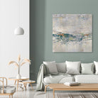 Broken Road III by Daleno Art on GIANT ART - green abstract