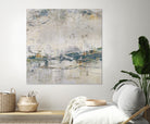 Broken Road IV by Daleno Art on GIANT ART - green abstract