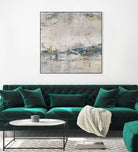 Broken Road IV by Daleno Art on GIANT ART - green abstract