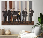 Conference Break by Daleno Art on GIANT ART - beige figurative figure