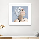 Getting My Tan On by Daleno Art on GIANT ART - red figurative swimmer